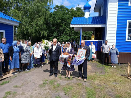 Чин освящения куполов и колоколов для строящегося храма в честь Казанской иконы Божией Матери с.Жаренки Ардатовского района