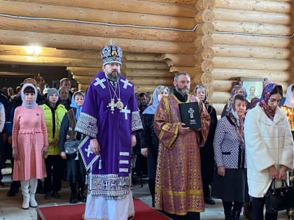 Неделя 2-я Великого поста на Лукинском архиерейском подворье г.Саранска