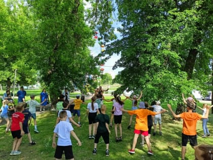 С общегородской зарядки Саранск начал празднование Дня России и Дня города