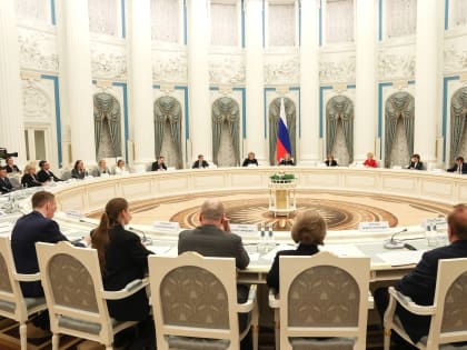 Глава Мордовии выступил в Кремле на заседании Совета при Президенте РФ