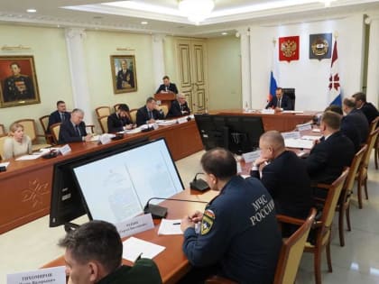 Артём Здунов провел заседание оперштаба