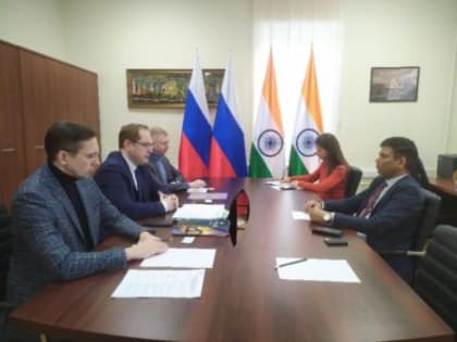 Иван Горин встретился с представителями экономического блока Индии