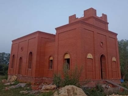 В Ромодановском районе Мордовии заканчивается строительство храма