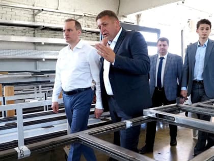 Артём Здунов ознакомился с работой малого предприятия в Атяшевском районе