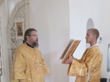 Божественная литургия в Никольском кафедральном соборе г.Ардатова