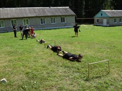 В ЗДОЛ имени В.Я. Антропова прошли игра "Победа" и конкурс "Моя игра. Мой герой. Мой победитель!"