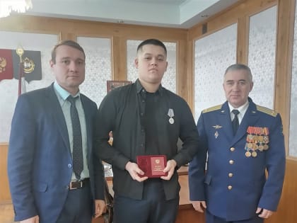 21-летний участник СВО из Рузаевки награжден медалью «За отвагу»