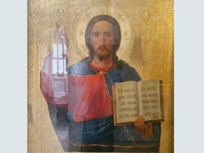 В старейший храм Саранска принесли старинную икону Спасителя