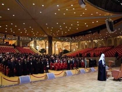 Святейший Патриарх Московский и всея Руси Кирилл встретился с делегатами X Международного фестиваля «Вера и слово»