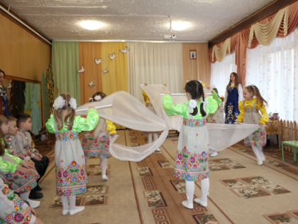 В детском саду «Сказка» п.Комсомольский Чамзинского района встретили Покров Пресвятой Богородицы