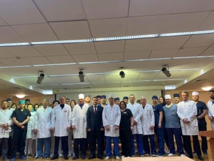 Сегодня проводили на заслуженный отдых Ипатенко Владимира Тихоновича, Заслуженного врача Республики Мордовия, Народного врача Республики Мордовия