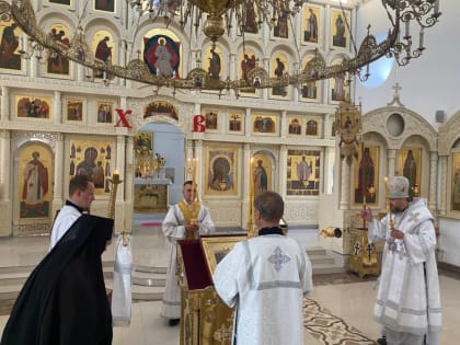 Всенощное бдение в Никольском кафедральном соборе г.Ардатова