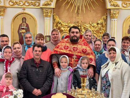 Память мчцц.Веры, Надежды, Любви и матери их Софии в Никольском храме с.Дубенки