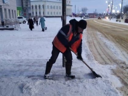 В Рузаевском районе усилят контроль за уборкой снега