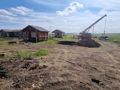 Продолжается строительство архиерейского подворья Свято-Преображенской пустыни с.Старцев Угол Большеигнатовского района