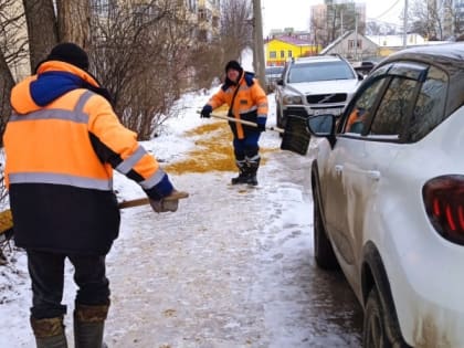 Владимир Быков выразил недовольство качеством уборки улиц Саранска
