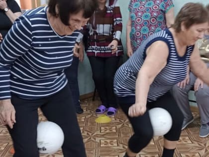 Инсарские пенсионеры соревновались в ловкости и меткости