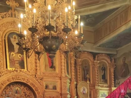 Благословение призывников Большеигнатовского района прошло в храме Архангела Михаила