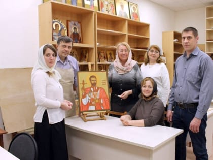 Саранские иконописцы пробуют свои силы в большом конкурсе «Лики святых заступников Руси»