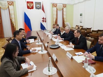 Глава Мордовии Артём Здунов на встрече с Генконсулом КНР в Казани Сян Бо: «Мы готовы создать все условия для благоприятного ведения бизнеса с Китаем!»