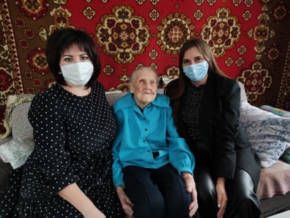 В Саранске с вековым юбилеем поздравили ветерана Великой Отечественной войны