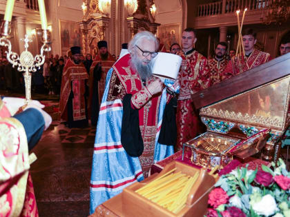 Саранск проводил мощи великомученика Георгия Победоносца