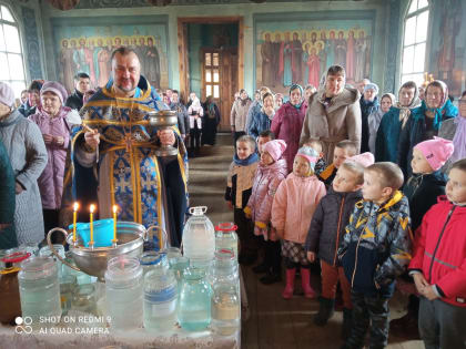 Большеигнатовский детский сад встретил праздник Покров Пресвятой Богородицы