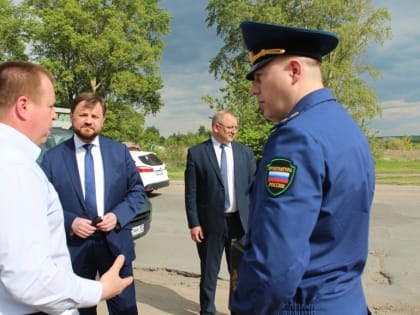 Дмитрий Поздняков вместе с прокурором Мордовии проконтролировал реализацию нацпроектов в Чамзинском районе