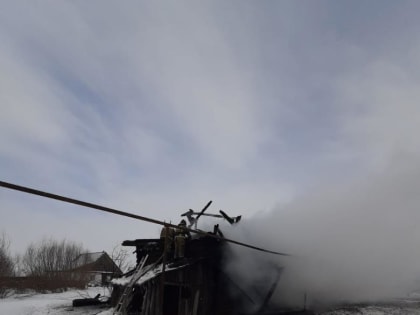 Частный дом сгорел в Мордовии