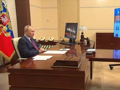 Артем Здунов доложил Владимиру Путину о развитии проекта по производству оптоволокна в Саранске
