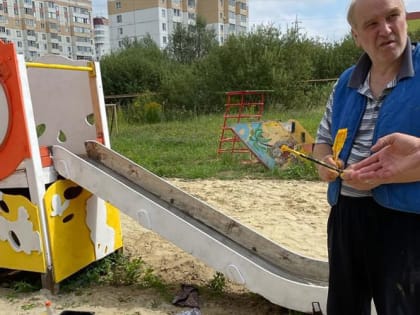 Саранский художник украсит детскую площадку