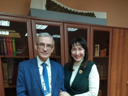 Рабочая встреча с членом Научного совета РВИО Ю. А. Никифоровым