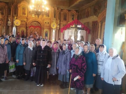 Память мцц.Веры, Надежды, Любови и матери их Софии в Михайло-Архангельском храме с.Большое Игнатово