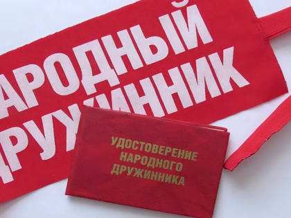 На территории Октябрьского района Саранска создана и осуществляет свою деятельность народная дружина «Гражданская позиция»