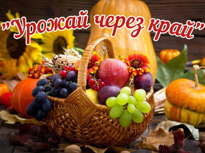 Приглашаем жителей и гостей города Саранска  на выставку «Урожай через край»!