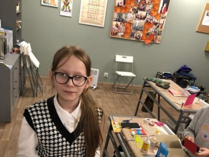 В Мордовии дети сделали Рождественскую книгу