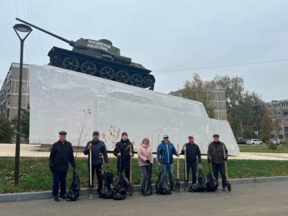 Озеленение на бульваре Цаплина в Пролетарском районе