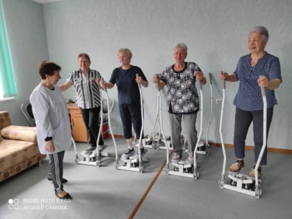 В Зубово-Полянском отделении дневного пребывания пожилые и инвалиды проходят реабилитационное обслуживание