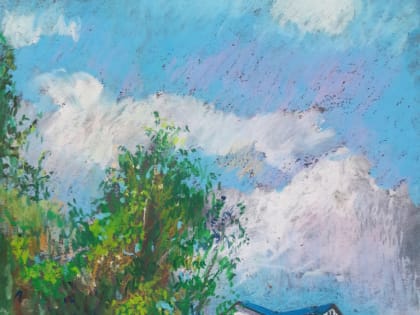 Учащихся Детской художественной школы № 1 рисуют пейзажи родного Саранска