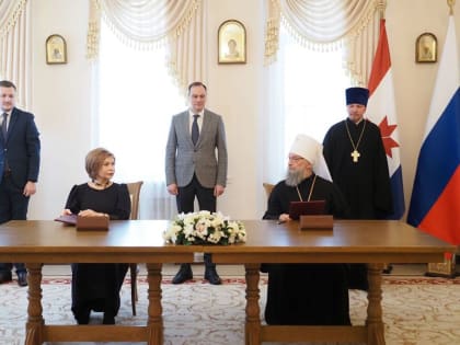 В Саранске подписали соглашение о сотрудничестве Мордовской митрополии с Министерствами культуры и образования Республики Мордовия