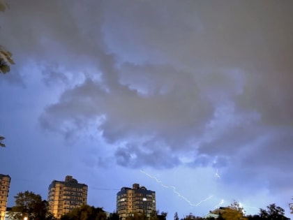 1 июля в Мордовии ожидается гроза