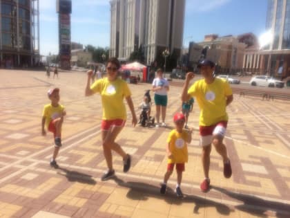 В Саранске состоялось семейное спортивно-развлекательное мероприятие на свежем воздухе