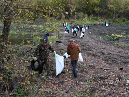 Чистота и порядок своими руками. В Саранске стартовали осенние субботники