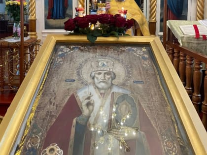 Старинные образы святителя Николая в Свято-Троицком приходе в селе Адашево