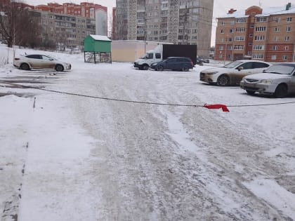 Жители Саранска захватывают парковки благоустроенные в рамках нацпроекта