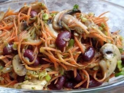 Готовим с «ИМ» вкусный вегетарианский салат 