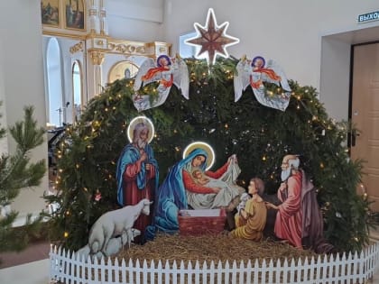 Приближается Рождество Христово и во многих храмах Ардатовской епархии устанавливают Рождественский вертеп