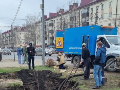 МП СаранскГорводоканал проводит работы в центральной части городского округа Саранск