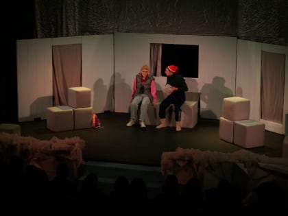 В Саранске гости из Каланчака увидели зимнюю сказку в театре и на улице