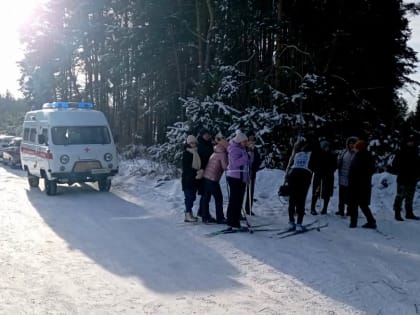 В Больших Березниках прошла Рождественская лыжня